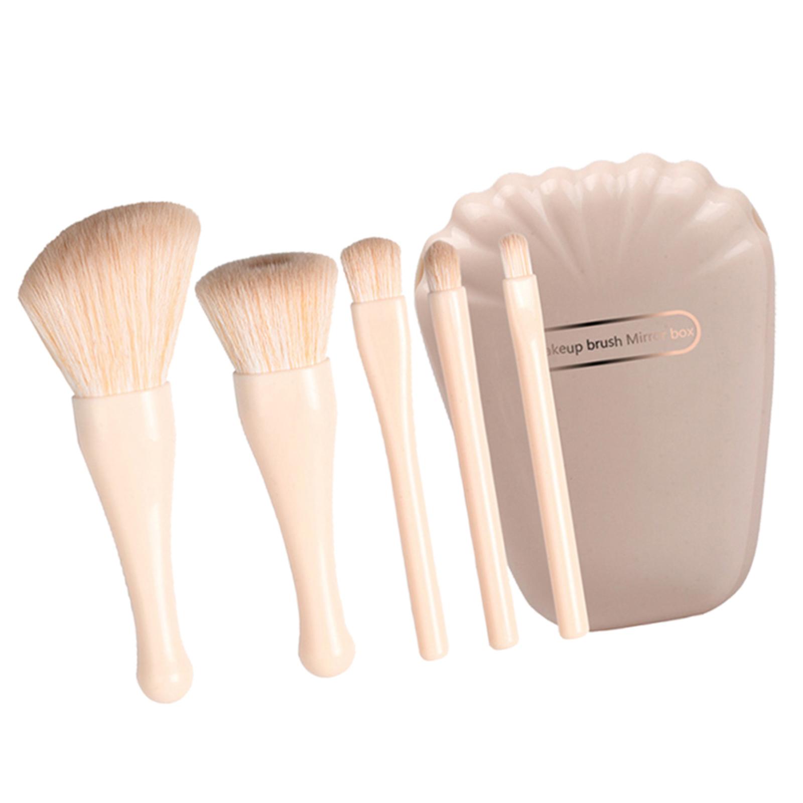 5x make up Brushes Tool Set Portable with Storage Box Beauty Products Make up for Women 5x make up Brushes Tool Set Portable with Storage Box Beauty Products Make up for Women