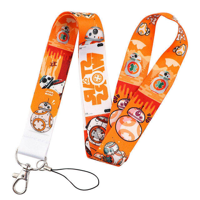  Star Wars Lanyard, Badge Holder Charm, Star Wars The Child  Chibi Pod Pose This Is The Way, Elastic