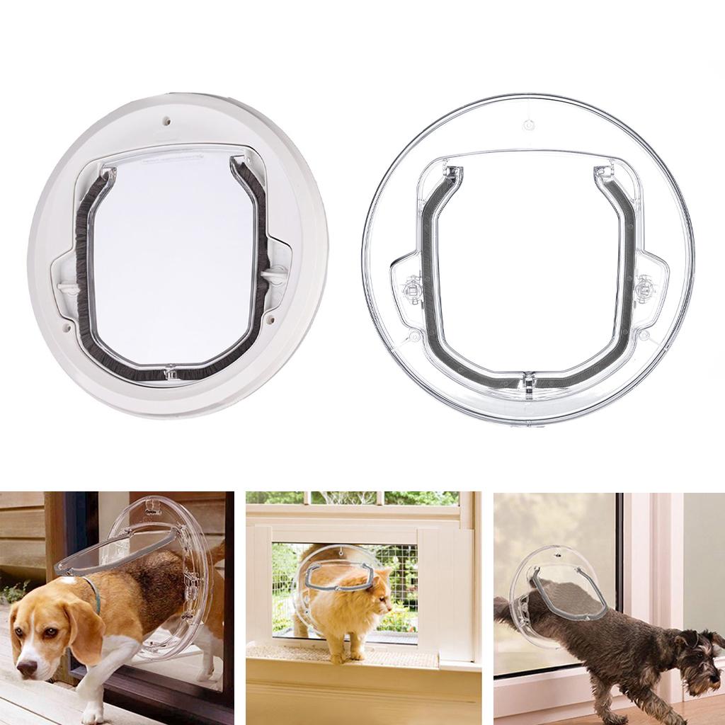 Dog Window Gate Flap Door with 4 Ways Cat Doggie for Screen Window, Sliding Glass Door, Glass Window Pet Accessories Dog Window Gate Flap Door with 4 Ways Cat Doggie for Screen Window, Sliding Glass Door, Glass Window Pet Accessories
