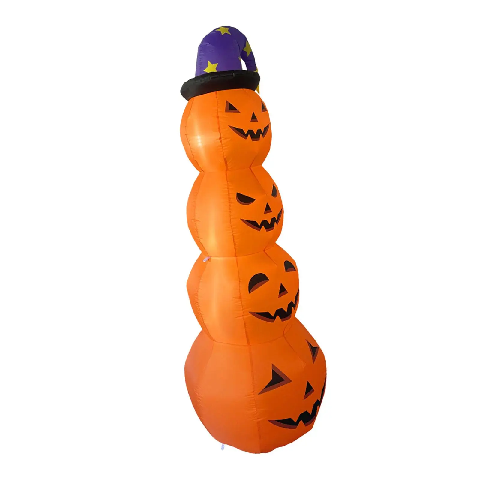 Inflatable Pumpkin Halloween Outdoor Yard Decorations Festival LED Lights up