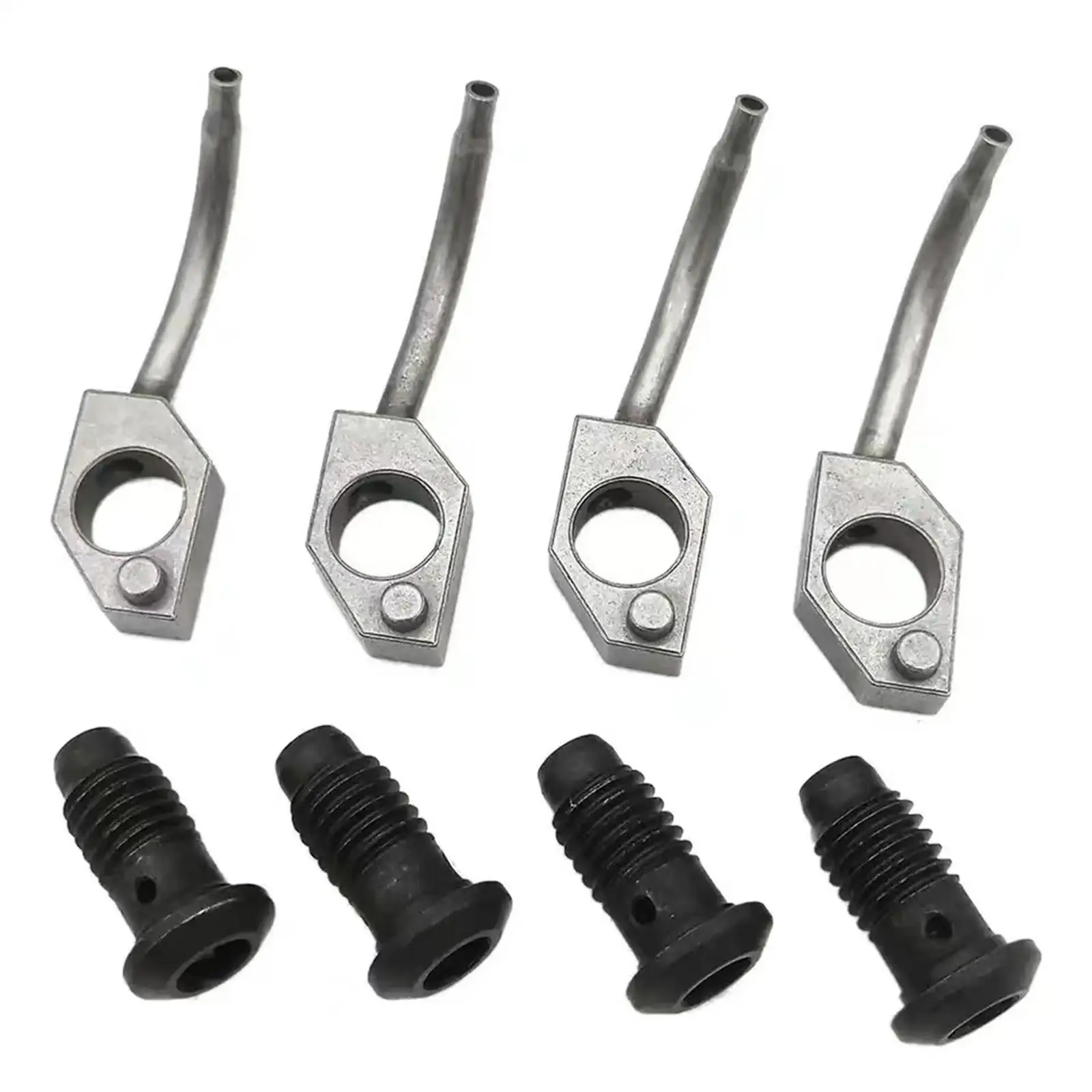 4 Pieces 55564441 Easy to Install Mounting Hardware Metal Engine Nozzle Set Direct Replaces Durable for Chevrolet Cruze