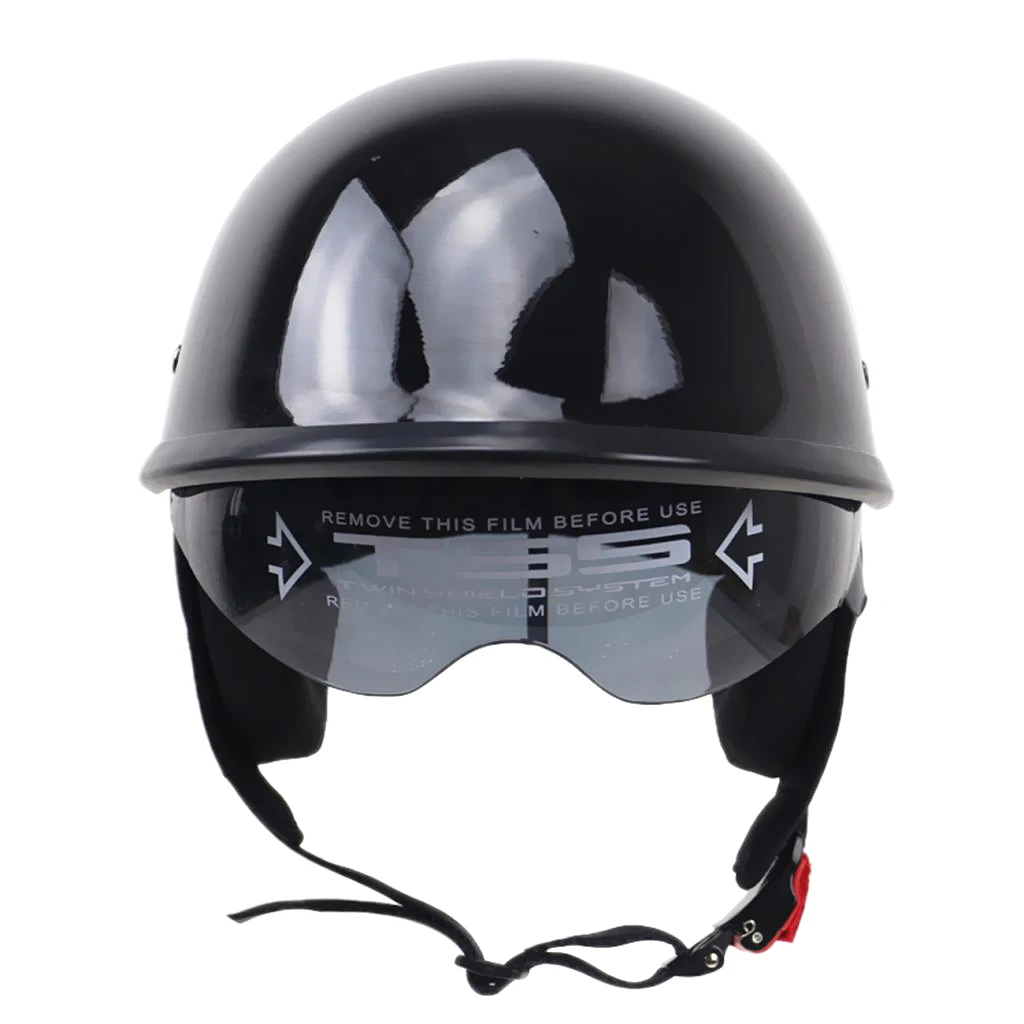Glossy   Face Scooter Motorcycles Drop Down Sun Visor