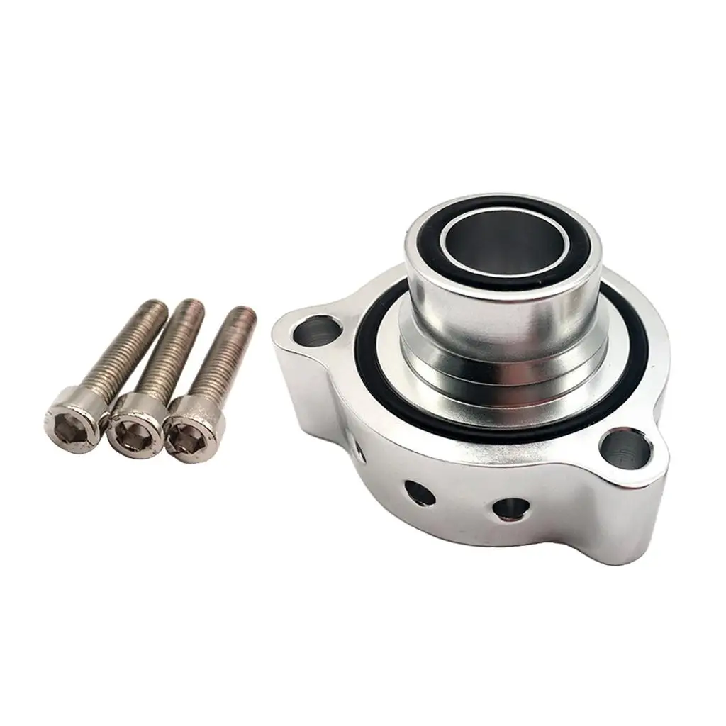 Polished Silver  Blow Off Valve Flange Adapter for Mercede 2.0  