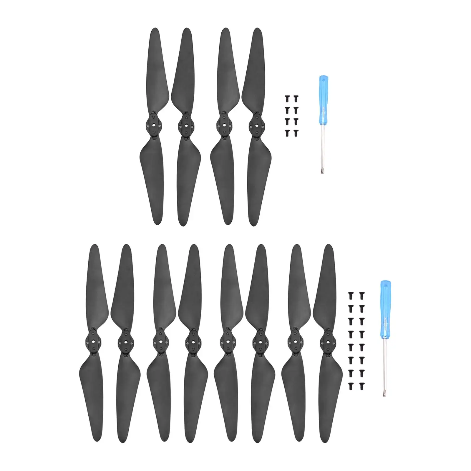 Replacement Propellers Paddle, Low Noise Well Balanced Lightweight Props for Beast3 SG906 Max RC drones