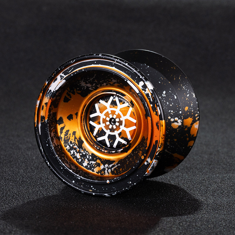 Yoyo Professional Magic Metal Yoyo With 10 Ball Bearing Alloy Aluminum High Speed Unresponsive Yoyo Classic Toys For Kids