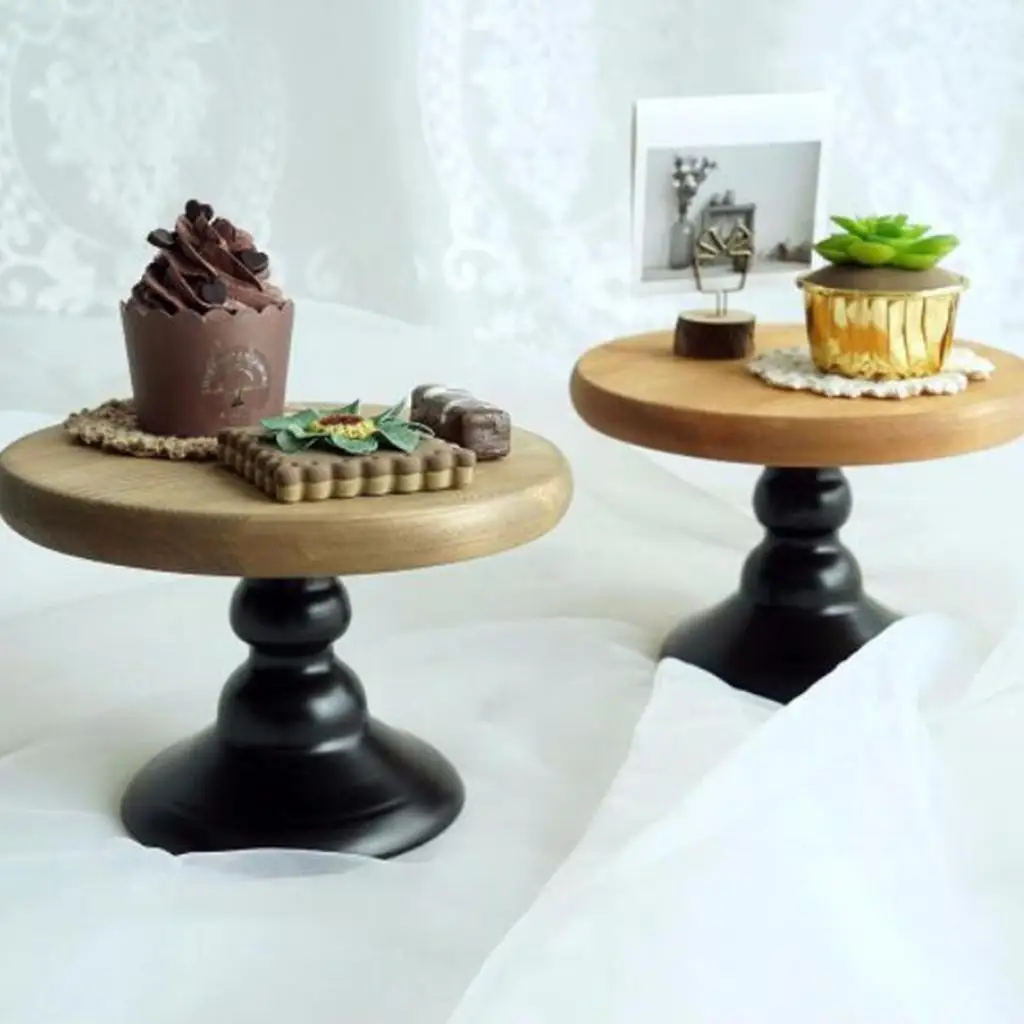 innovative wood Cake Stand Base Holder Cupcake Display Party Decor