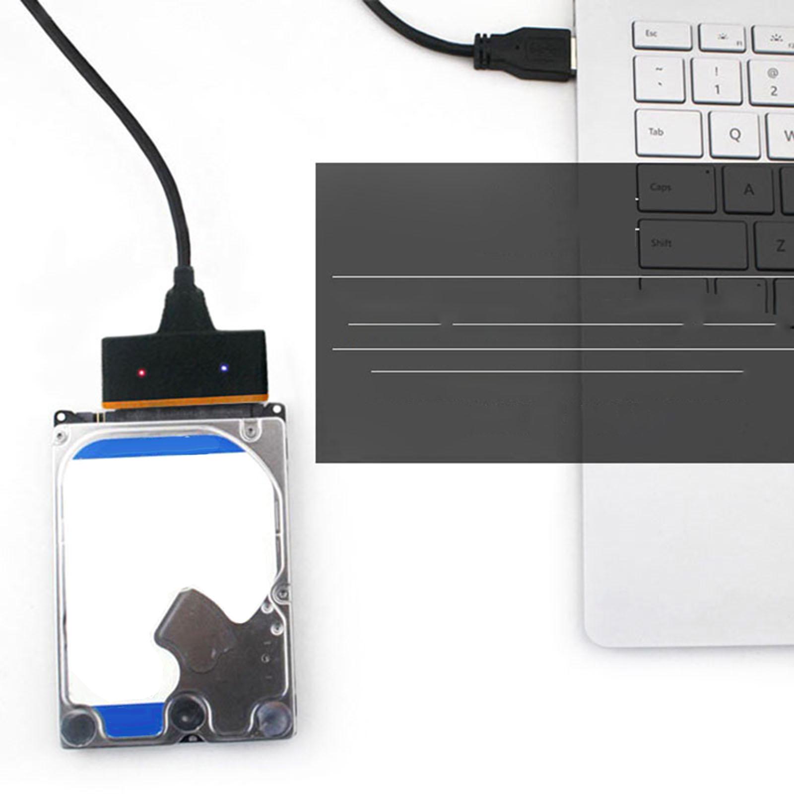 SATA to USB 3.0 Adapter 2.5 inch External HDD SSD Hard Drive Disk Driver Compatible USB 2.0 High Speed for Notebook Laptop PC