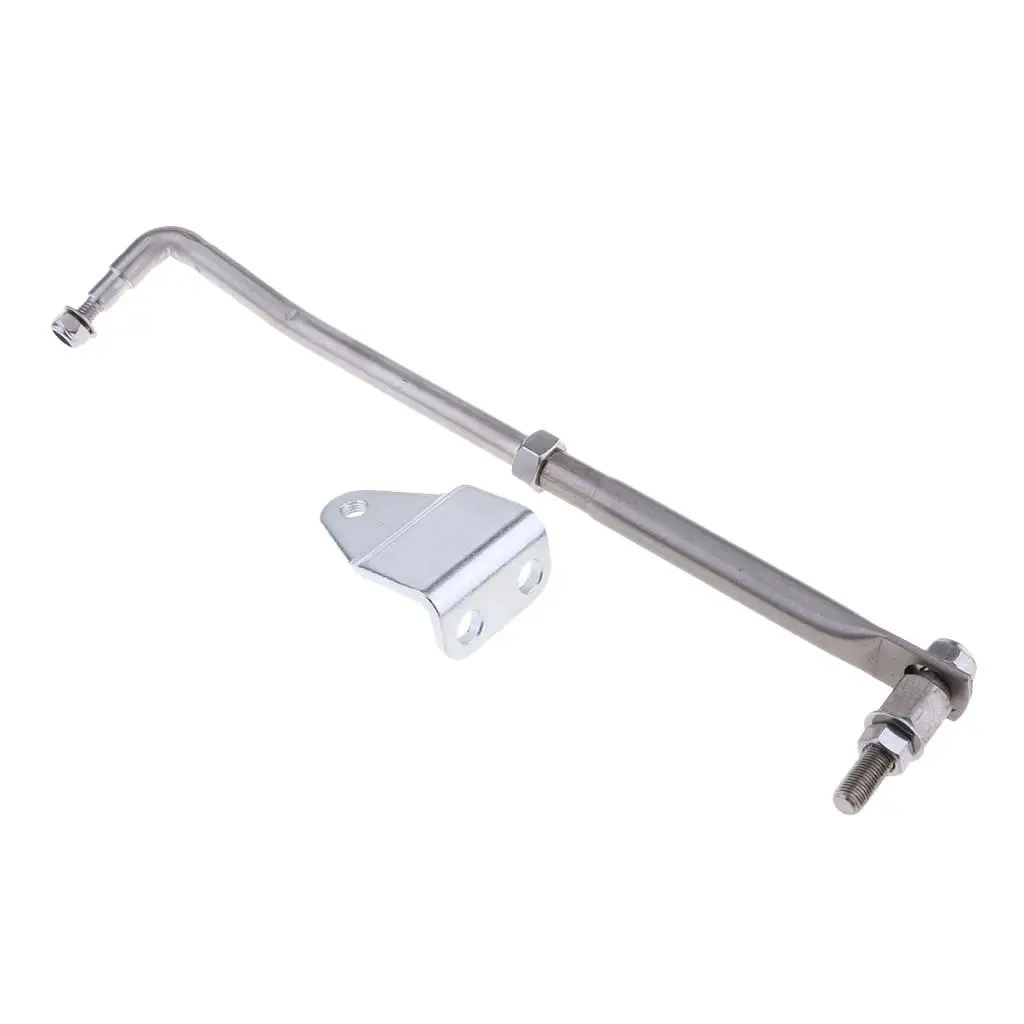 Stainless Steel Outboard Steering Rod Link-Throttle Lever 33cm / 13``  Durable and Corrosion Resistant