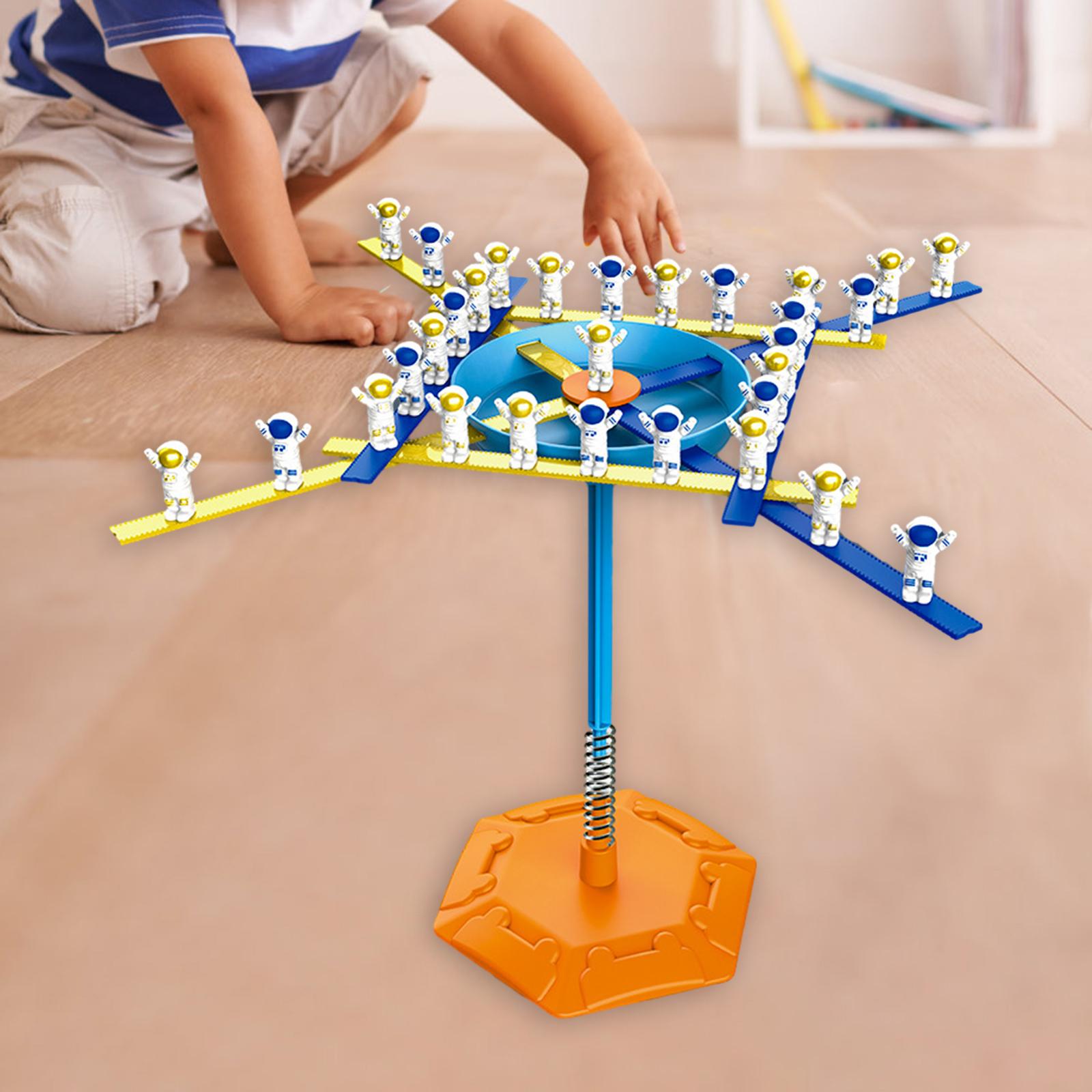 Balancing Astronaut Stacking Game Parent Children Interactive Montessori Toy for Girls Boys Family Game Gifts Travel Party