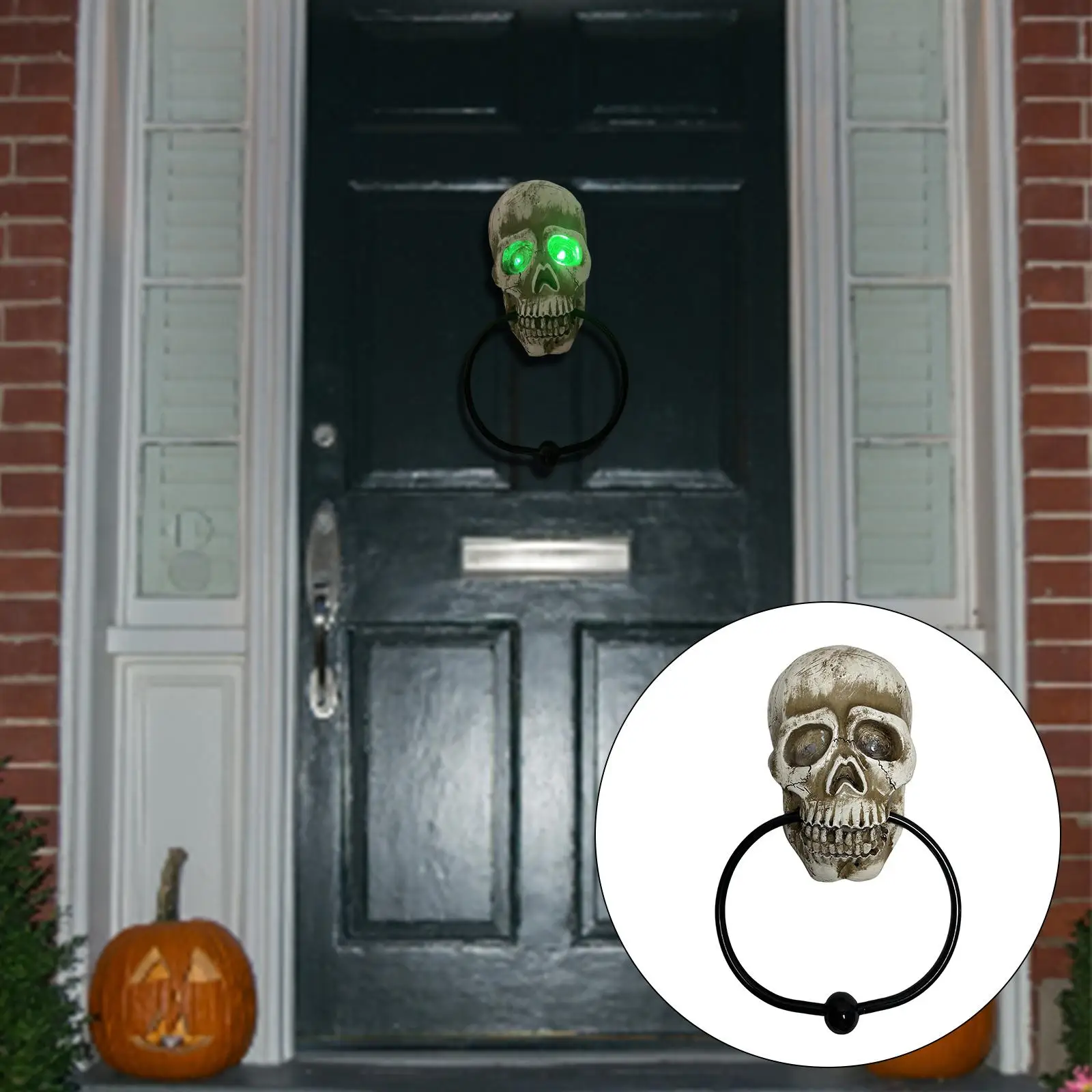 Funny Door Knocker Doorknocker Halloween Decoration for Home Haunted House