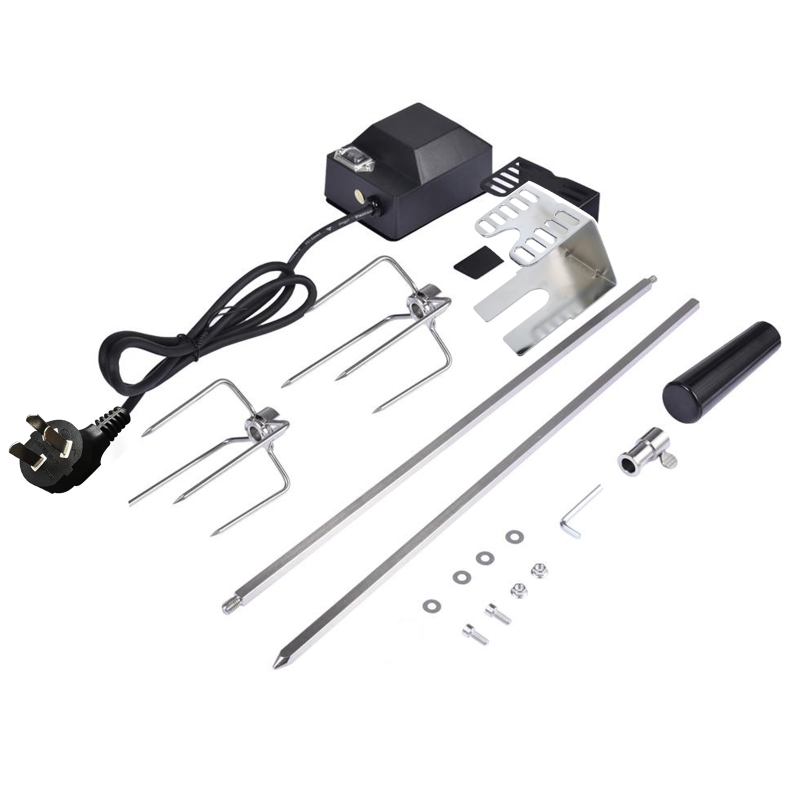 kit rotisserie automático grill rotisserie conjunto para