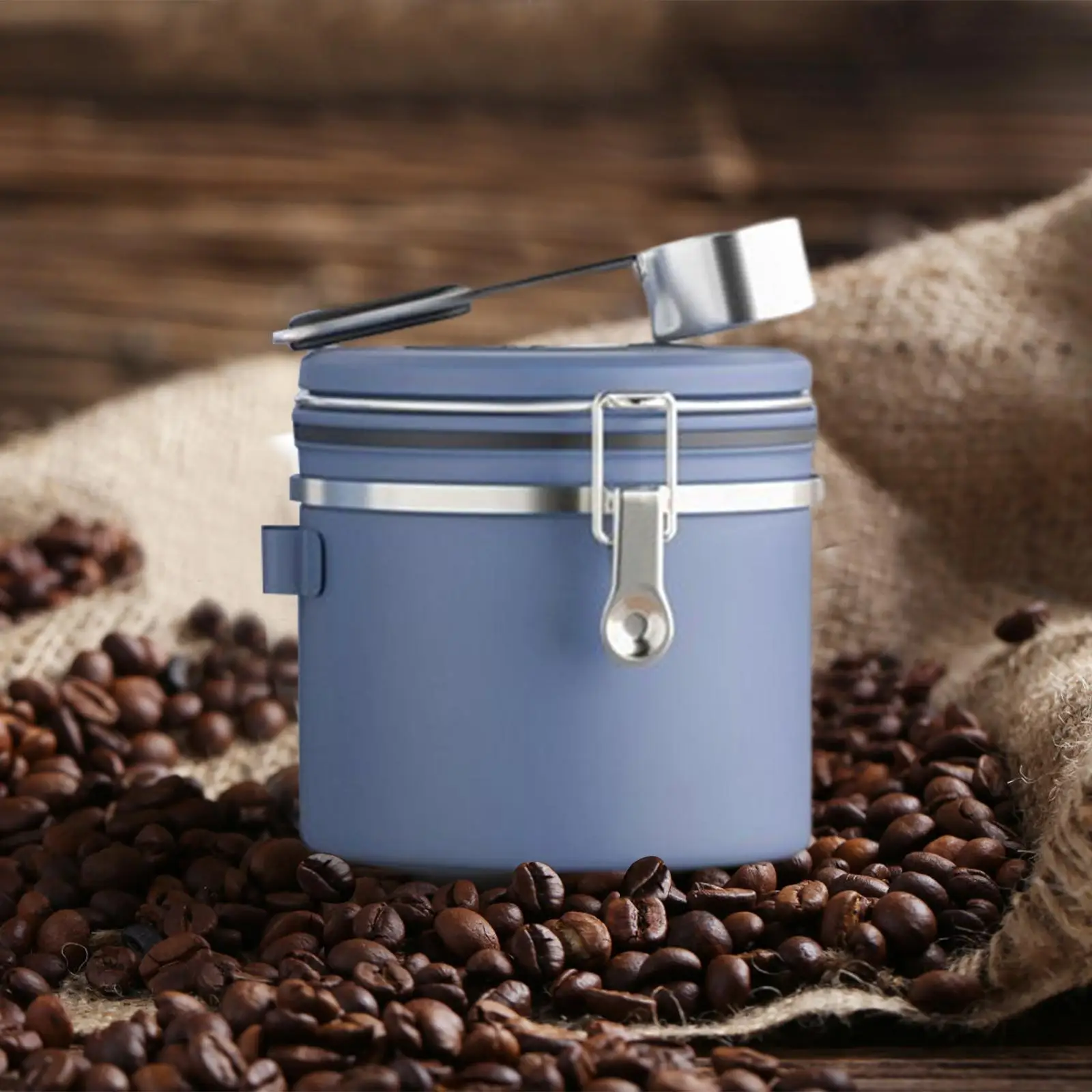 Coffee Bean Sealed Tank Airtight Dry Fruit Sealed Food Storage Container Canister for Tea Flour Sugar Cereal