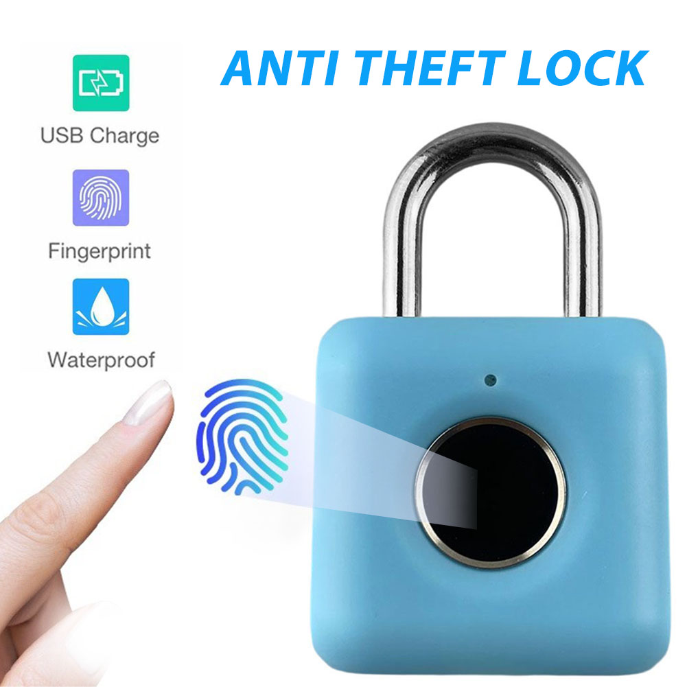 Anti-theft Fingerprint Padlock Travel 