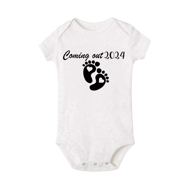 Custom Pregnancy Birth Announcement Coming Soon Kids Bodysuit/Onesie/T –  Milillo and Co