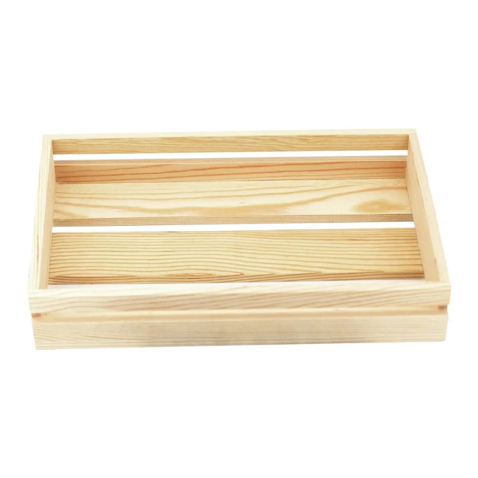 Soap Tray Soap Dish Durable Self Draining Ventilated Wooden Shelf Soap Holder for Shower Bathroom Kitchen Home Decor
