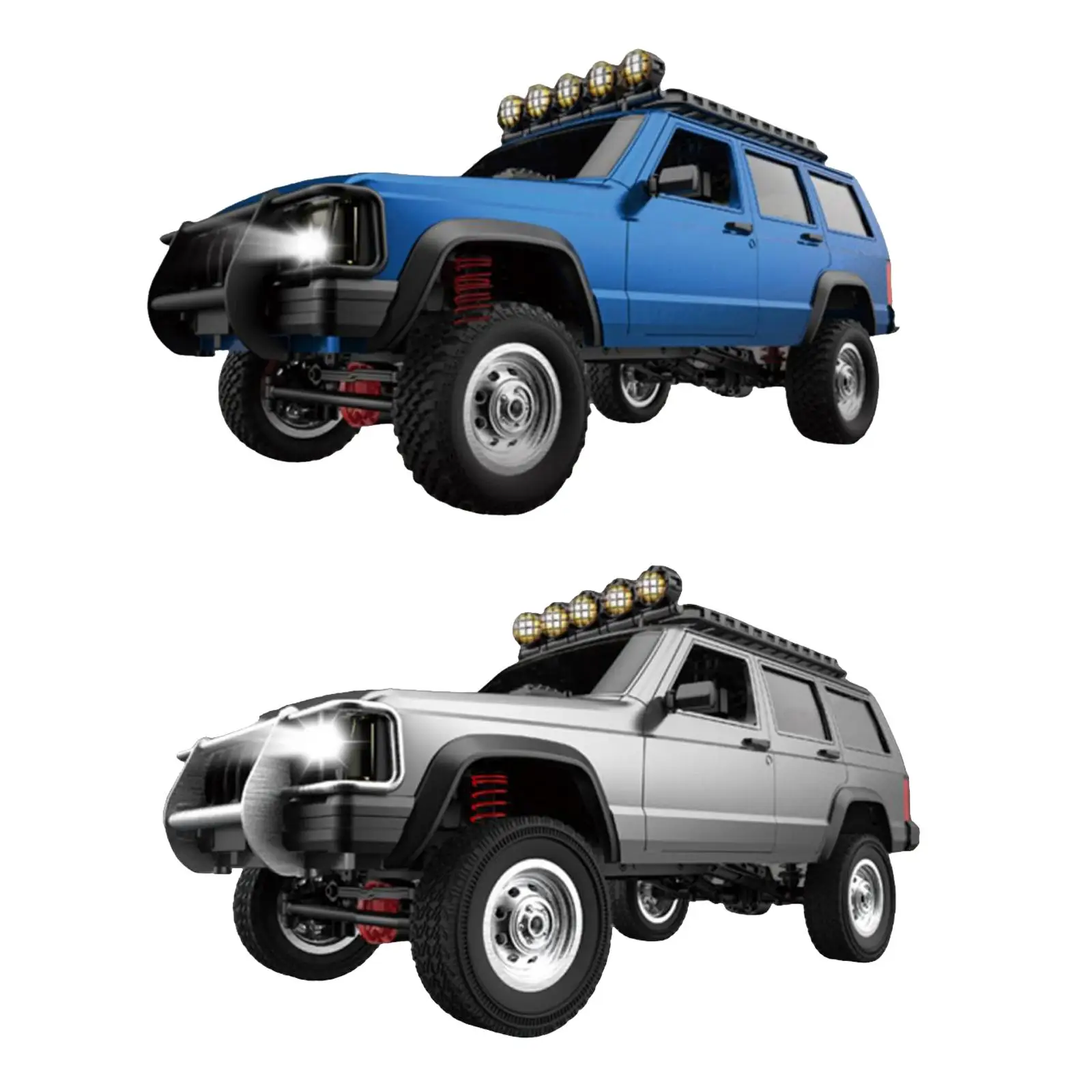Huge 1:12 RC Car Rechargeable Battery LED Headlight 2.4G Off Road Trucks Pickup All Terrain Toy for Gifts Adult Kids Children