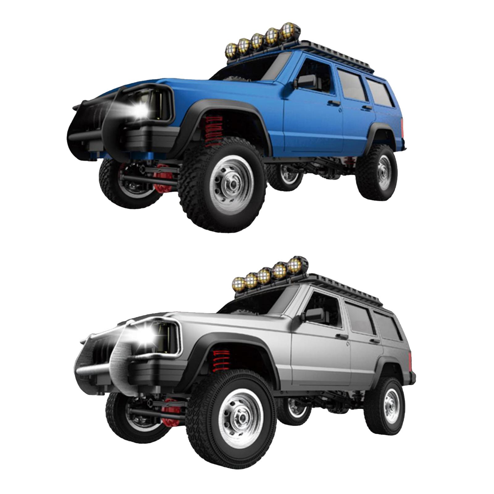 Huge 1:12 RC Car Rechargeable Battery LED Headlight 2.4G Off Road Trucks Pickup All Terrain Toy for Gifts Adult Kids Children