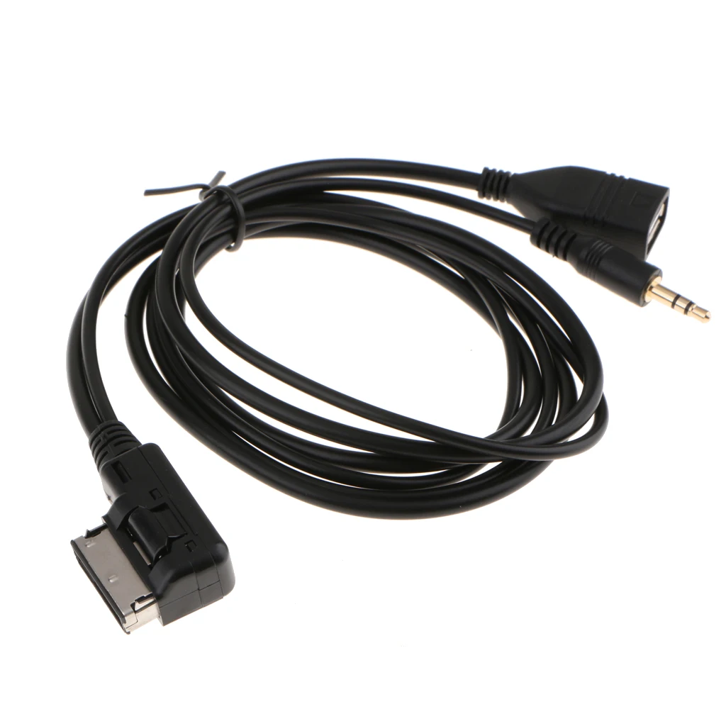Car AMI Music Interface AUX USB Adapter Cable for  C63 E200l