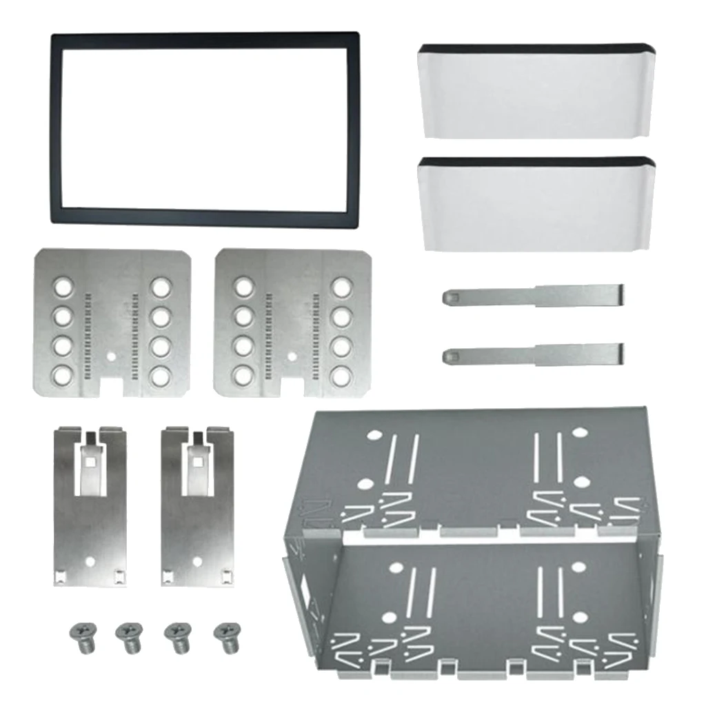 Car Radio Stereo Double 2 Din Dash Mounting Kit Installation Install Panel