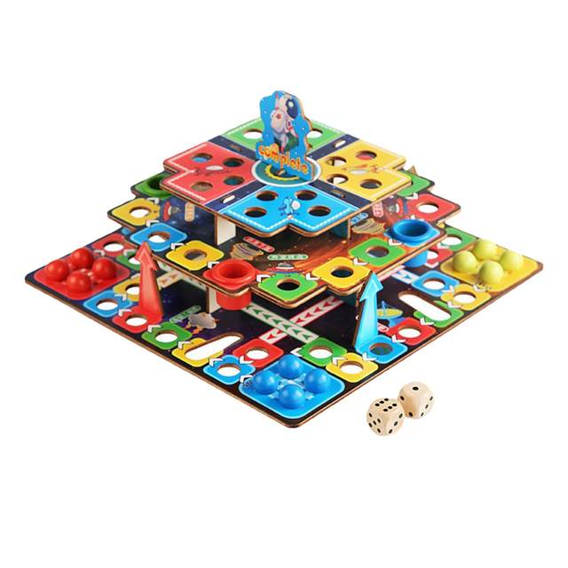 Damas e Ludo - Jogo de Tabuleiro - Ioiô de Pano Brinquedos Educativos