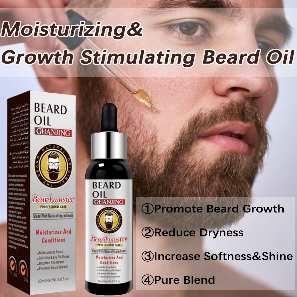 Best of Beard Growth Oil For Men Thickener Nourishing Beard Essential Enhancer Beard Care Regrowth Anti Hair Loss Products For Moustache Reviews & Tips