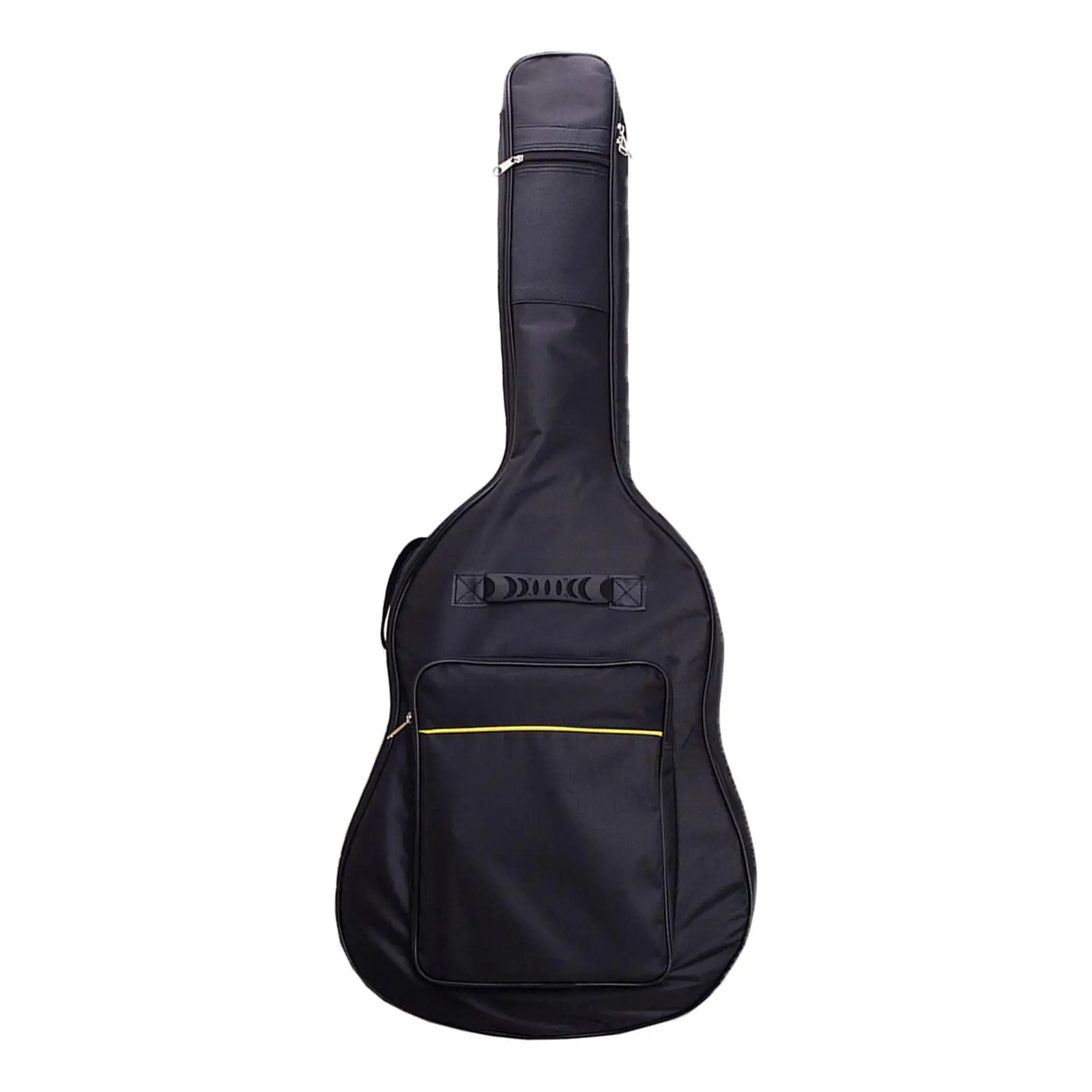 40/41in Acoustic Guitar Bag Thick Padded ,Travel Case Oxford Fabric Backpack for Instrument