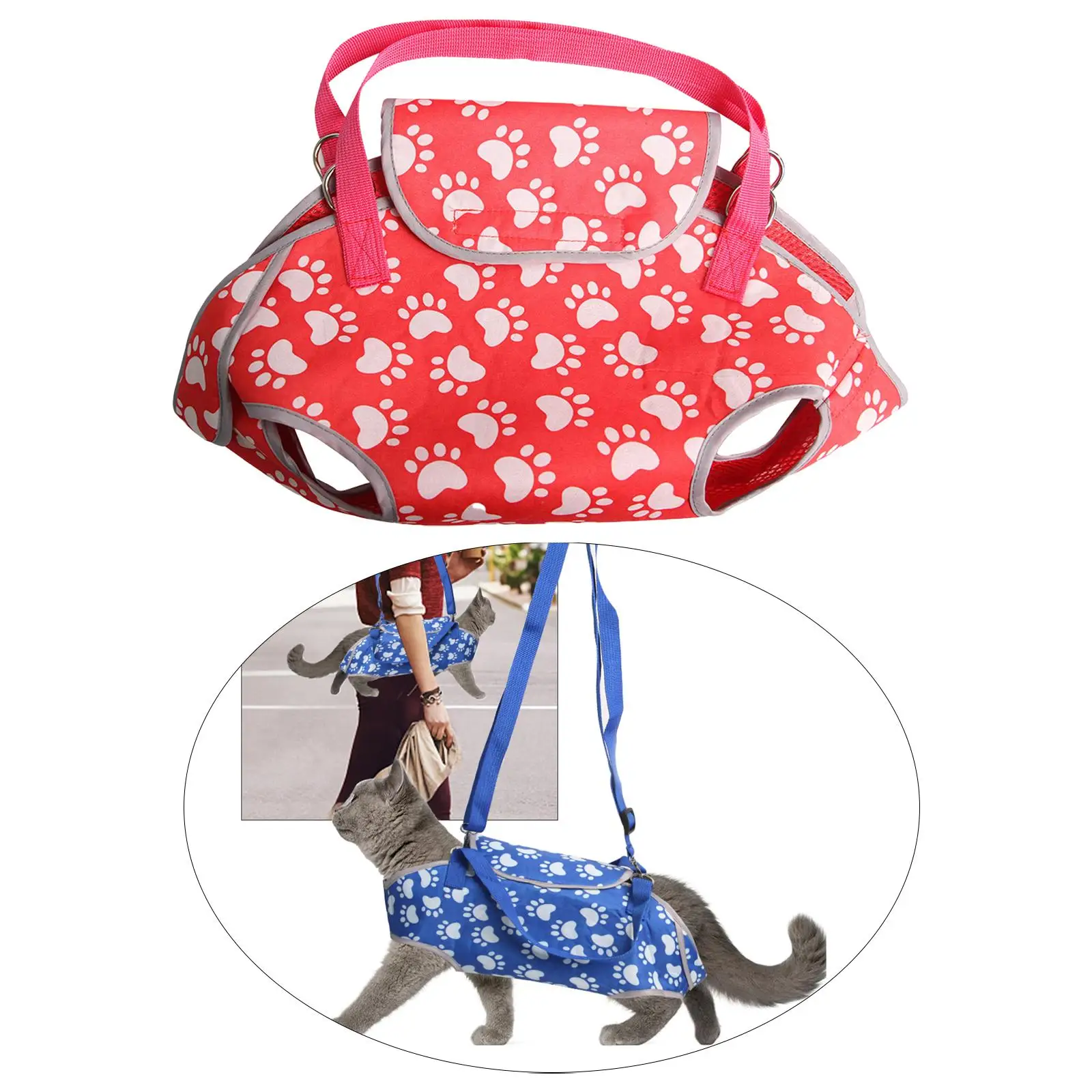 Travel Bag Carrying Bag Tote Handbag Kennel Cat Carrier Leg Out Pet Carrier Dog Carrier for Puppy Outdoor Hiking Traveling Kitty