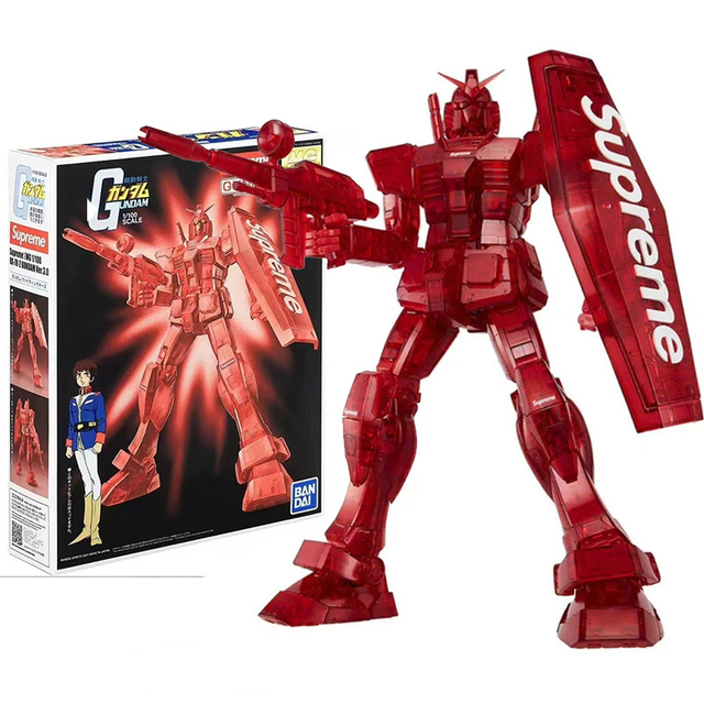 Bandai Echte Gundam Modell Kit Anime Figur Supreme MG 1/100 RX-78 
