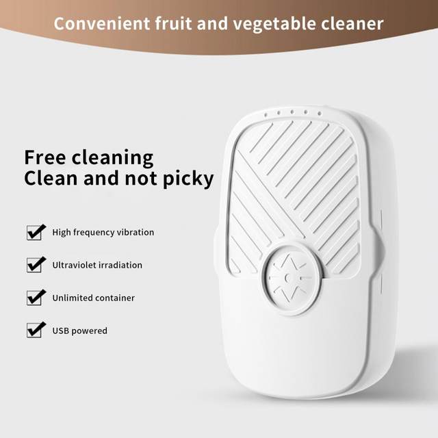 Fruit & Vegetable Cleaning Machine,IPX7 Waterproof & Rechargeable Fruit  Cleaner Device,Portable & Cordless Working Vegetable Washing Machine  Purifier,Cleaning Tool for Fruit Vegetable and Meat - Yahoo Shopping