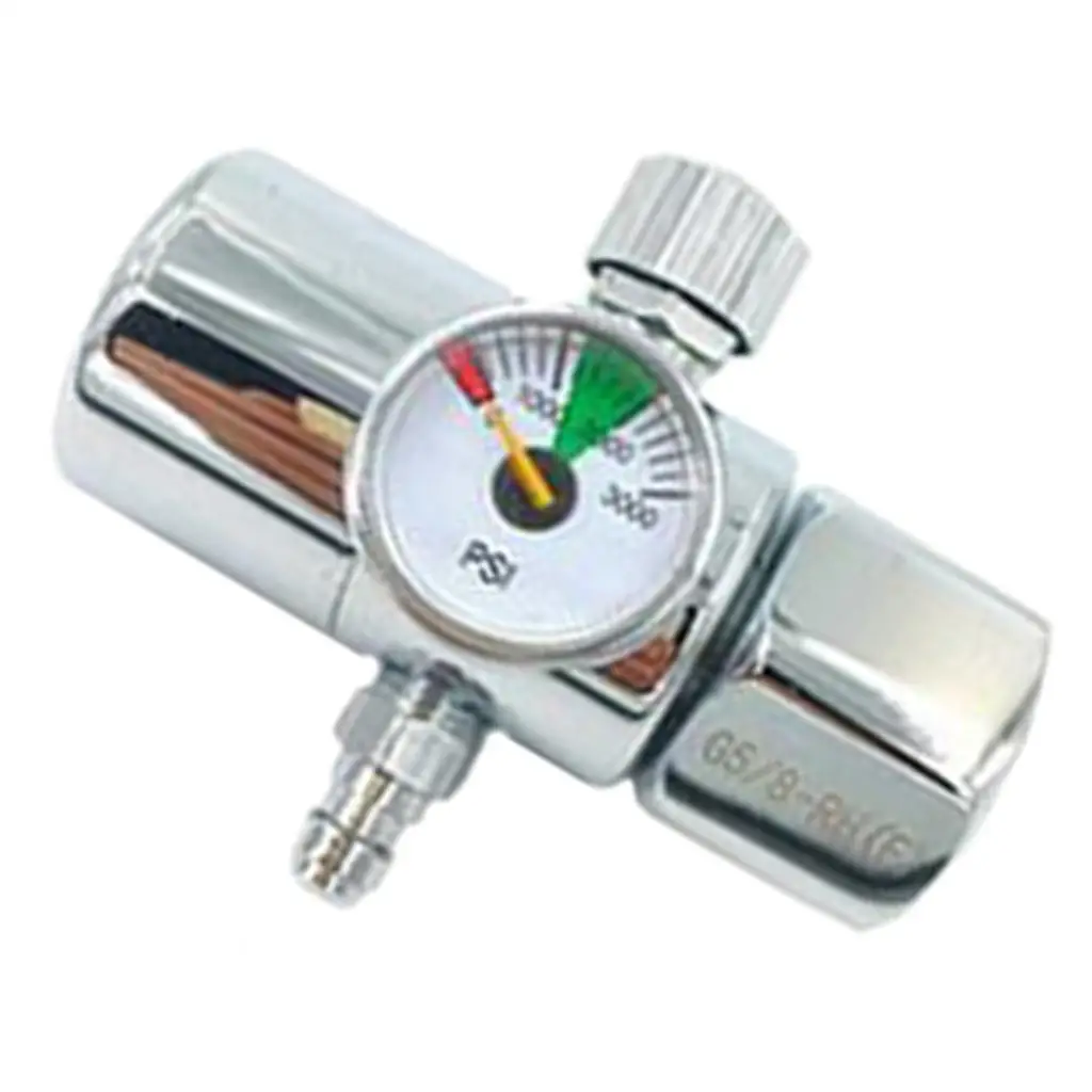 Argon Regulator With Flowmeter TIG  MIG Welding CO2 Regulator - 0 to 15 MPA Pressure Gauge