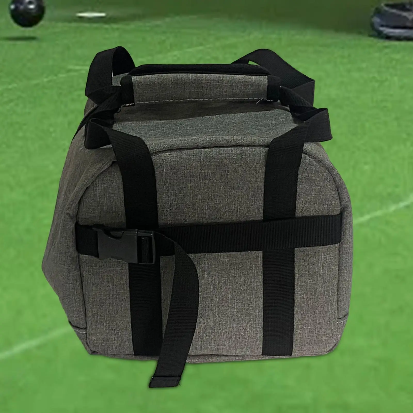 Single Bowling Ball Bag Carrying Bag Double Zipper Bowling Ball Holder