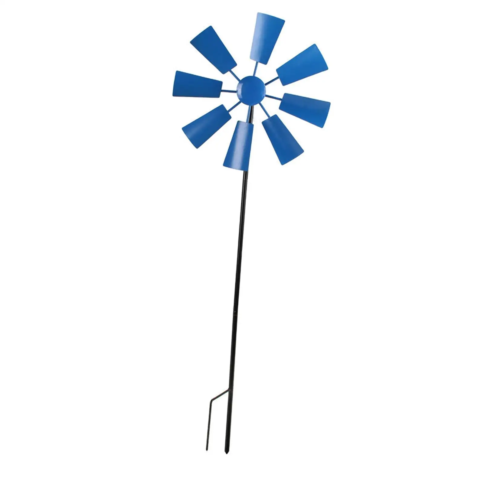 Wind Catcher 360 Degrees Swivel Wind Toys Iron with Metal Garden Stake Metal Windmill for Yard Outdoor Patio Decoration