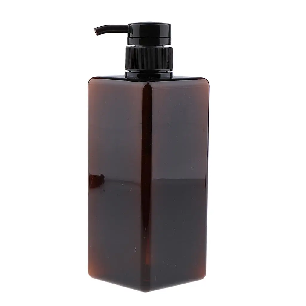 Empty Shampoo Bottles with Pump, 650ml Refillable Container for Hand Soap, Shampoo, Lotions, Liquid Body Soap, Choose Colors