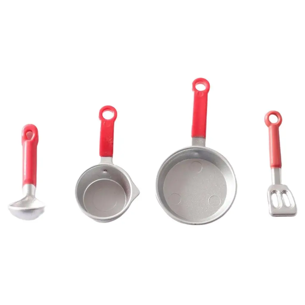 Ensemble De Jouets De Cuisine 4 Pieces Pot De Nourriture Classique Et