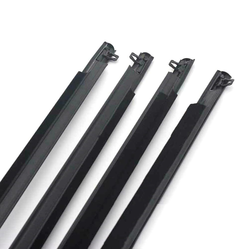 4 Stück Fensterdichtungsstreifen für Mazda 3 2004–2009, äußere Fensterglas-Dichtungsgurte, Zierstreifen für vordere und hintere Fenster, wasserdicht – Detail 4