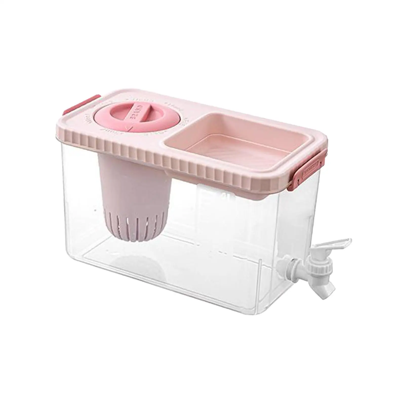 Refrigerator Cold Kettle Container with Spigot Portable Iced Beverage Dispenser for Outdoor Home Fridge Fridge kitchen