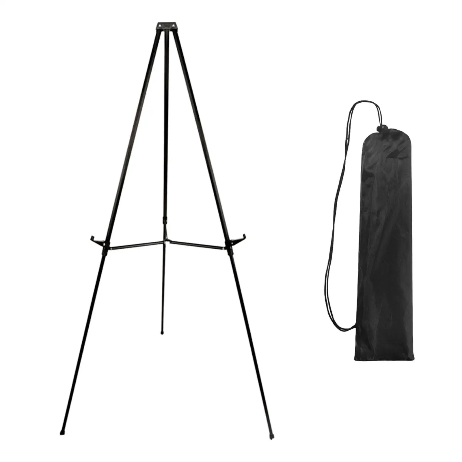 Tripod Display Easel Stand Stable Painting Art Easel Metal Easel Artist Easel for Wood Board Wedding PhotoCanvas Poster