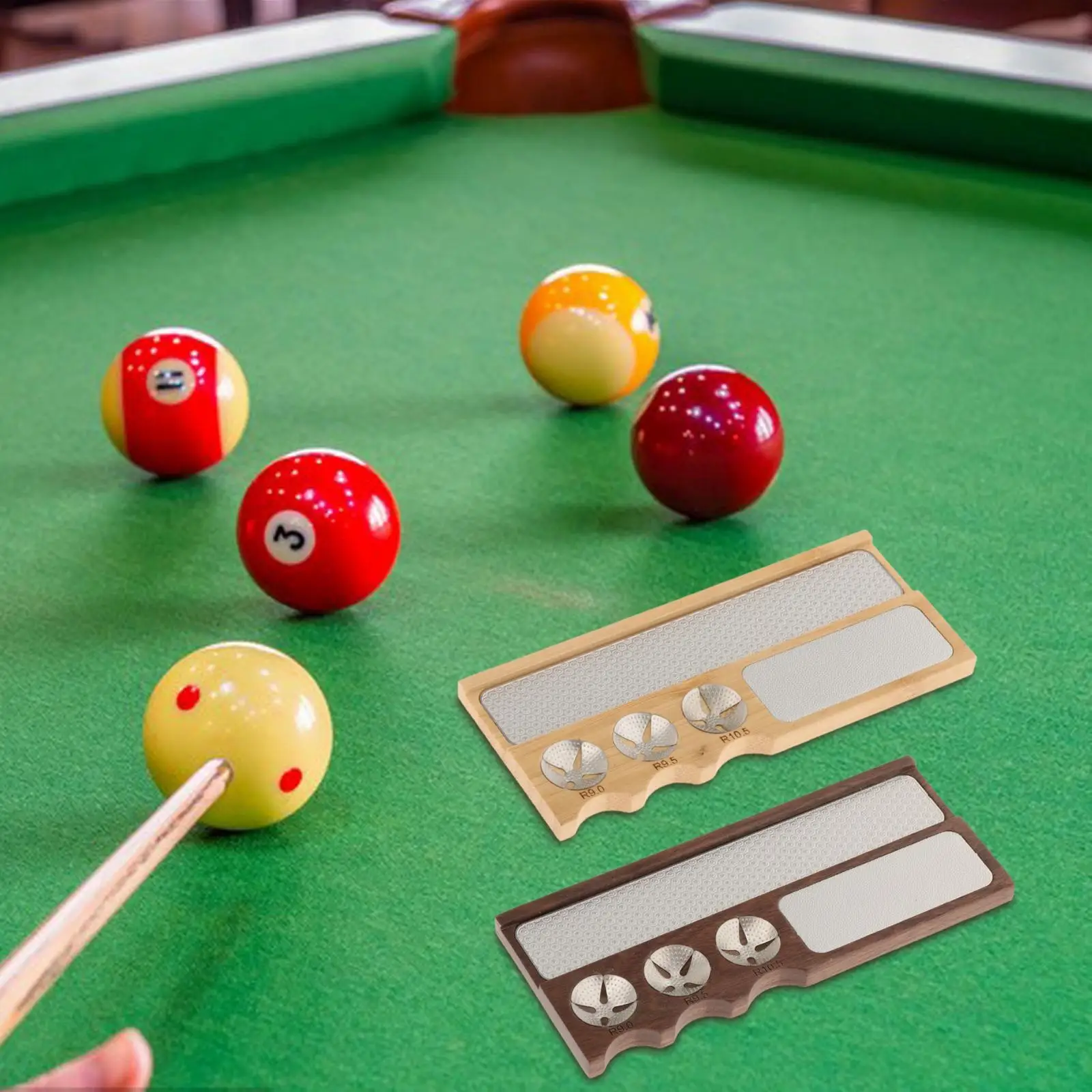 Pool Cue Tip Shaper Sander Premium Billiard Cue Tip Grinder Snooker Supplies