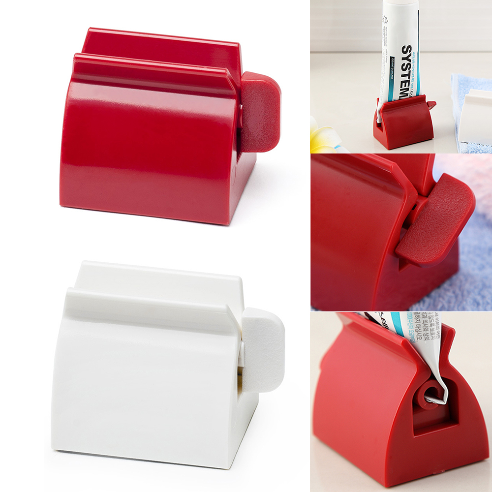 Best of 2 Sizes Rolling Tube Toothpaste Squeezer Dispenser Toothpaste Seat Holder Stand Roller Bathroom Set Accessories High Quality Reviews & Tips