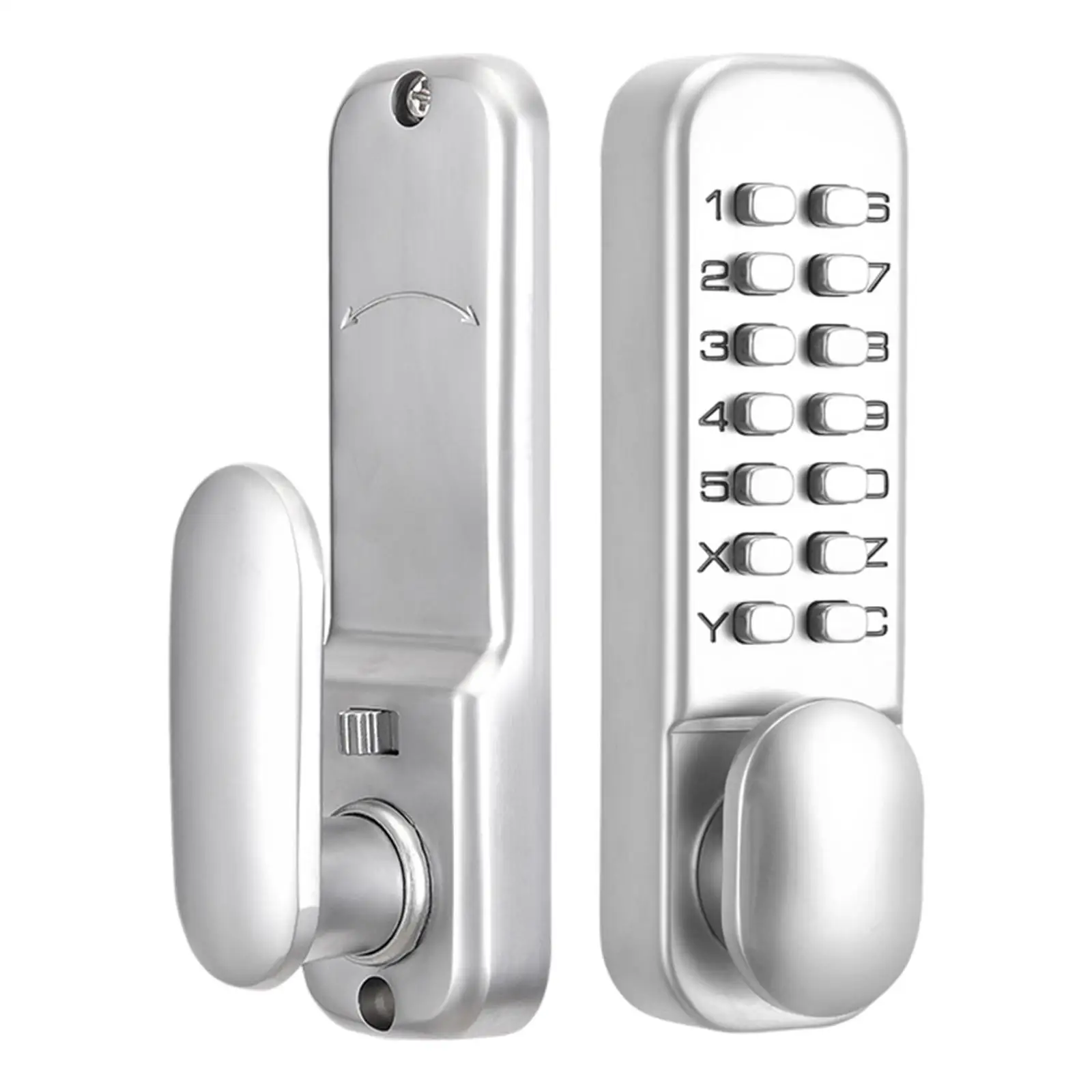 Mechanical Door Lock Push Button Password Digital Combination Lock Knob