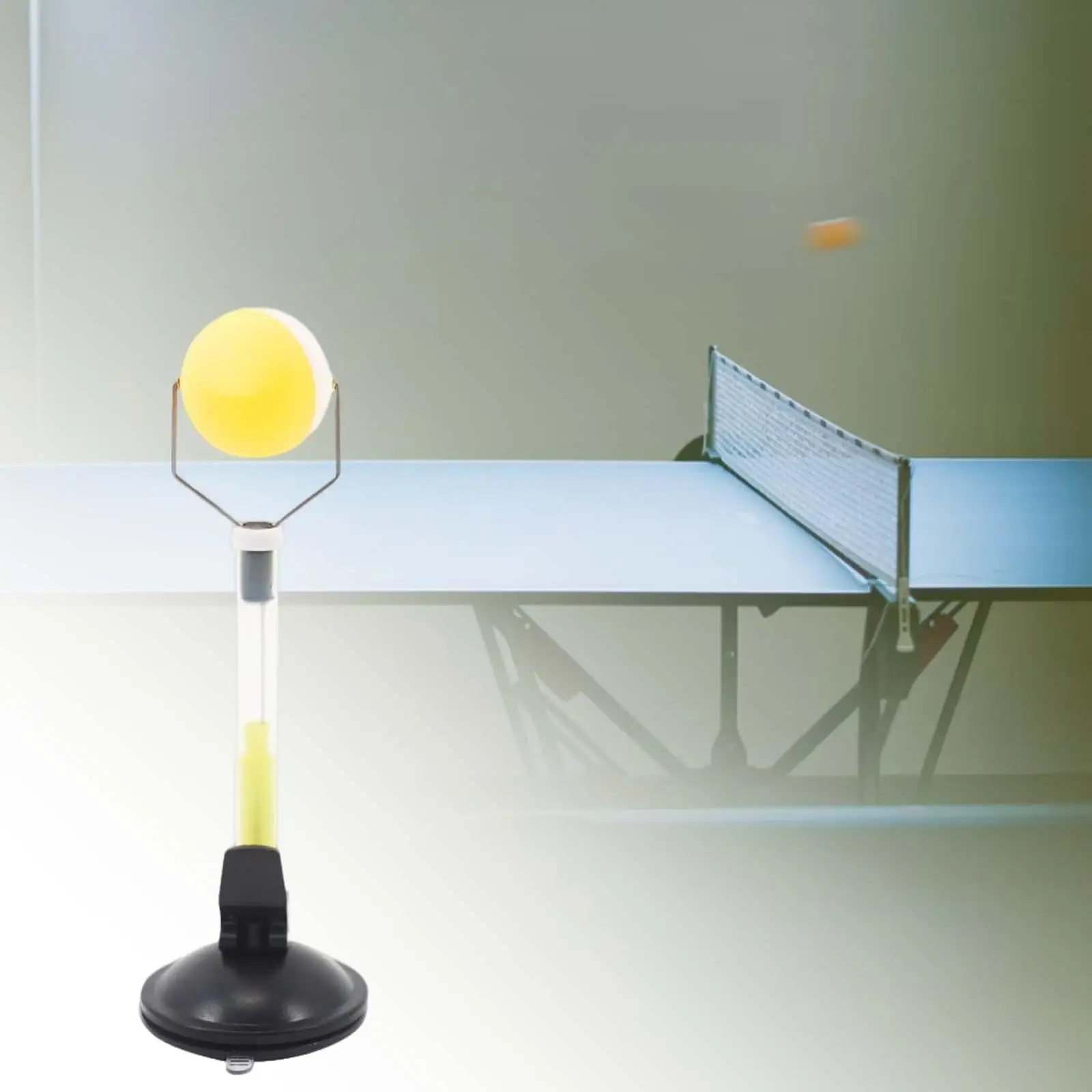 Table Tennis Ball Trainer Training Tool Rapid Self-Train Table Tennis Ball Holder Device for Pong Lover Indoor Play