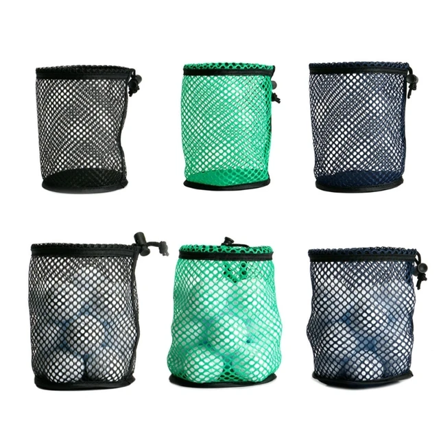Golf-Spezialnetztasche, Nylon-Netztasche, Aufbewahrungstasche für Bälle,  bietet Platz für 12–50 Bälle - AliExpress