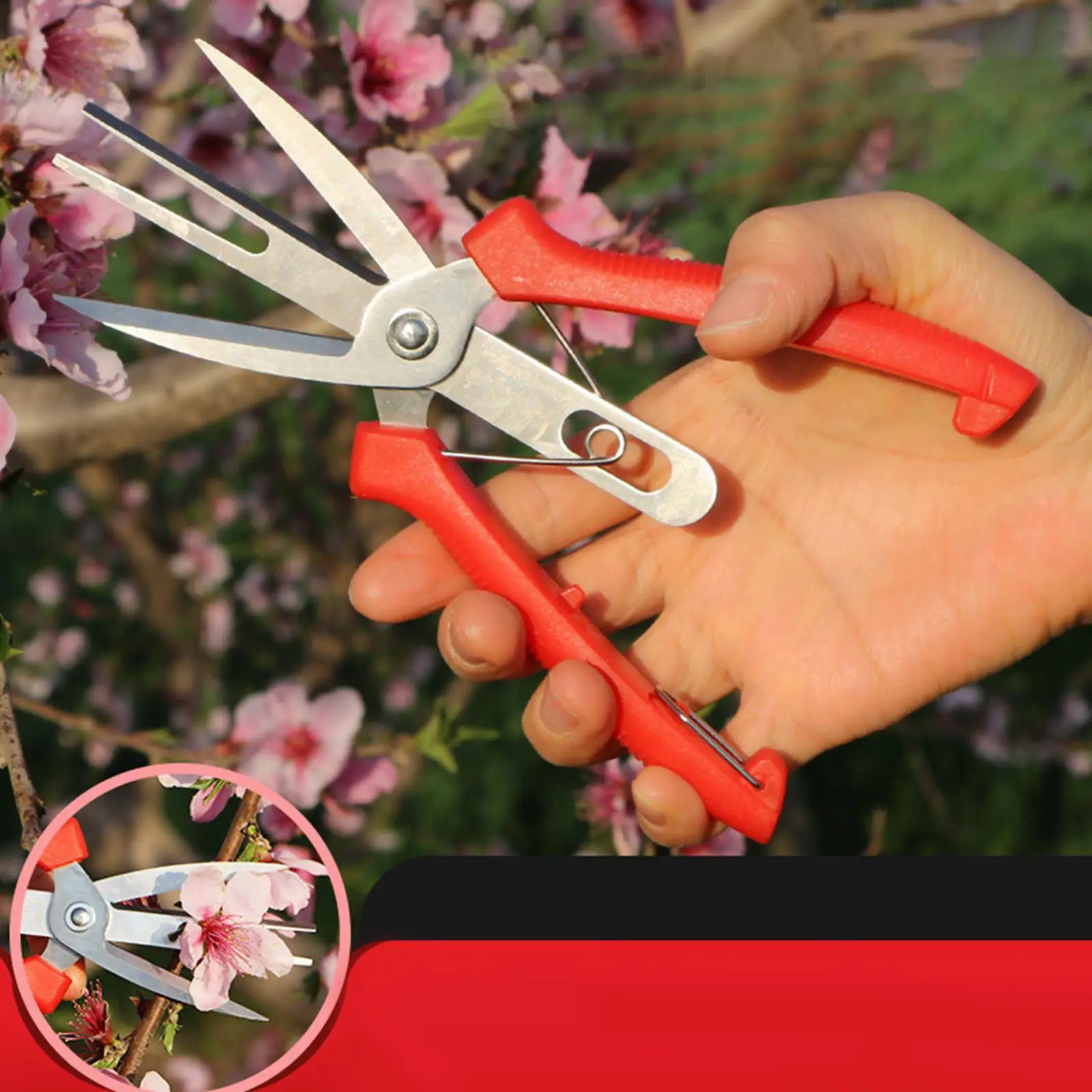 Garden Shears Professional Clippers Multi Use Secateurs for Gardening Stems