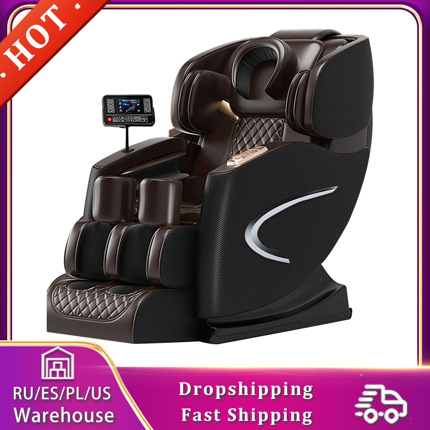 Best of Luxury Electric Leisure Massage Chair Zero Gravity Intelligent Full Body Multi-Function Bluetooth Music U-Shaped Pillow+ Shortcut Reviews & Tips