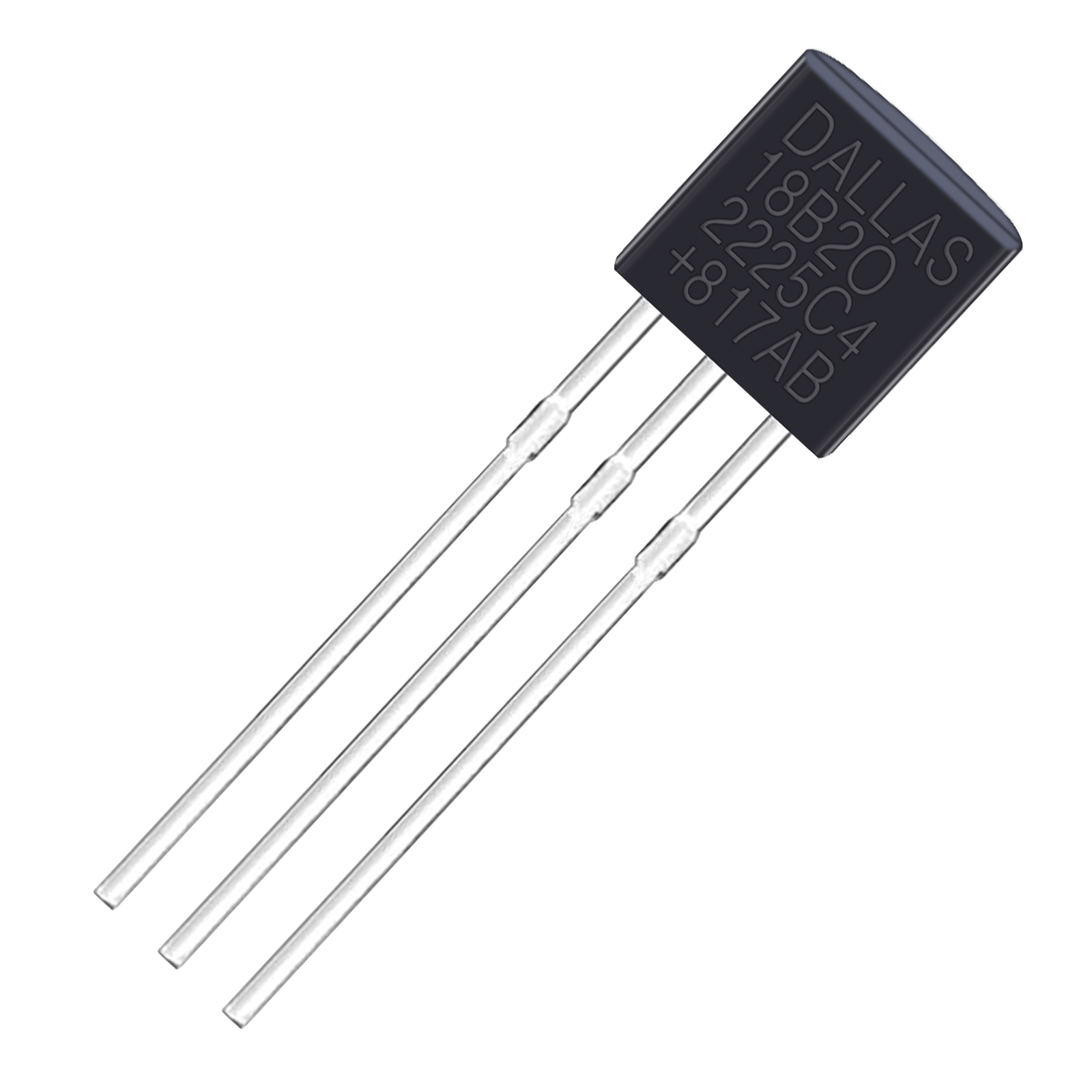 1/5/10/20 Stück Temperatursensor Elektronischer Chip DS18B20 TO-92 18B20 Chips IC DIY Elektronisches Digitalthermometer -55 ° C bis 125 ° C – Detail 2