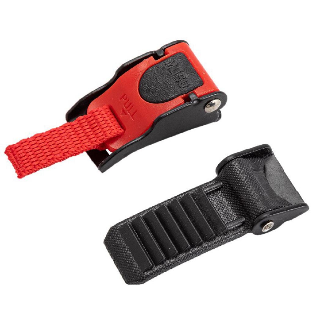 Universal Motorcycle Helmet Pull Buckles Speed Clip Quick Release Moulding Seven-Section Buckles Fit for Motorbikes ATV Scooter