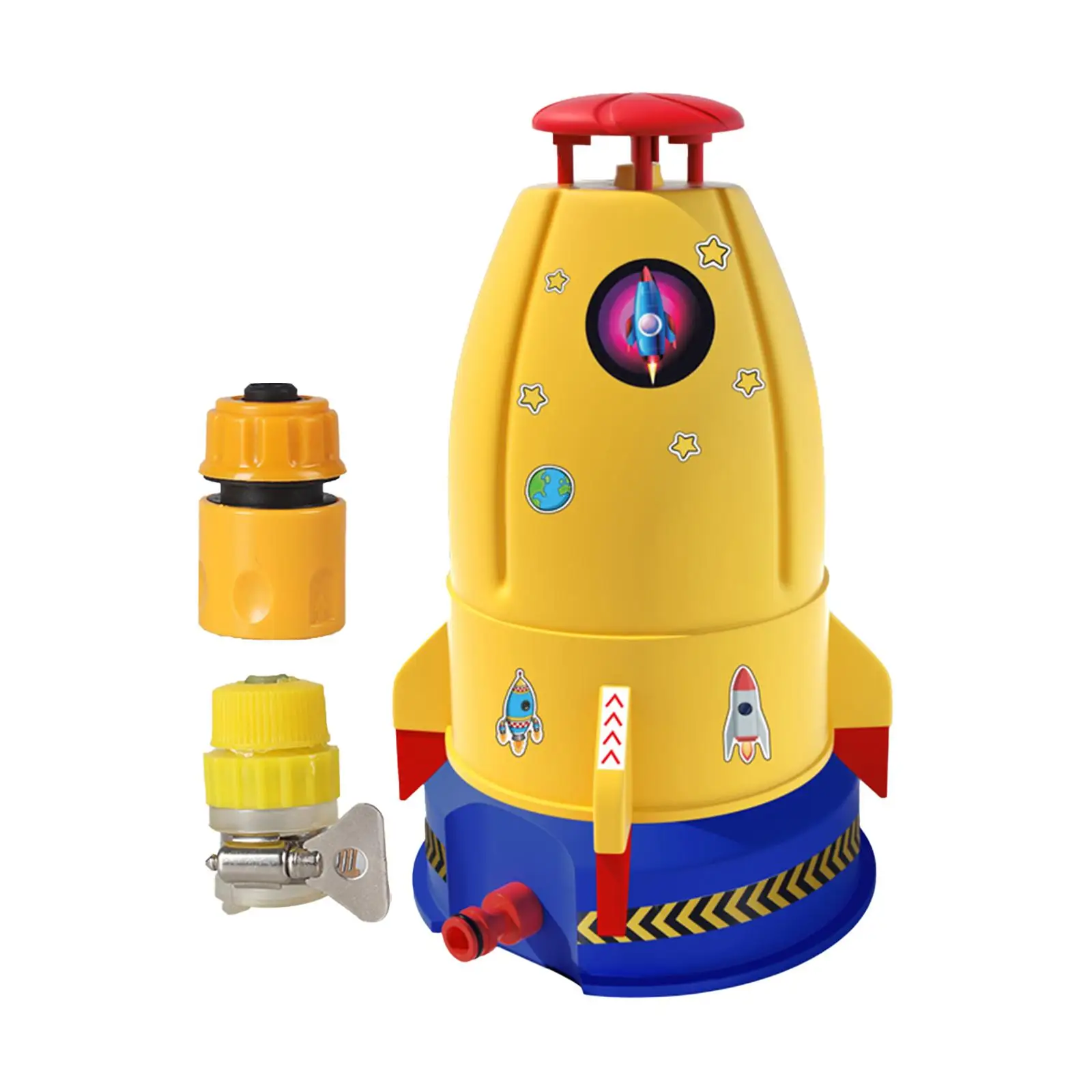Rocket Sprinkler Toys Rocket Sprinkler for Beach Pool Toy Yard