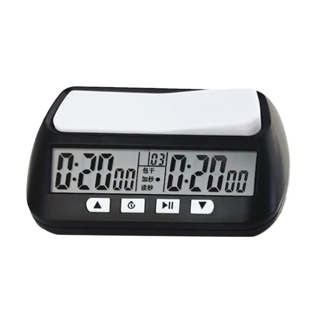 Accurate YS 902 Chess Box Count Up Down Timer Chess Game Player Black
