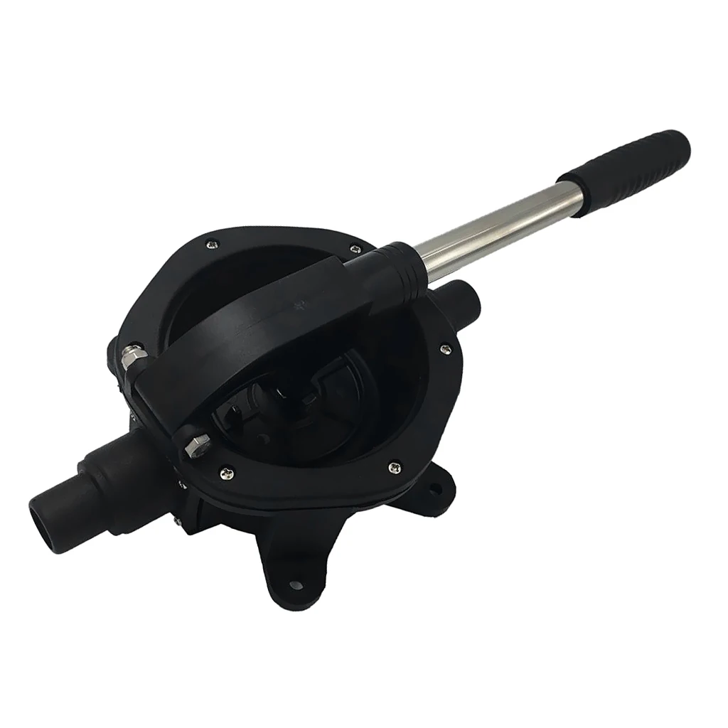 Black Boat Marine Manual Hand Bilge Waste Water Transfer Pump 15 GPM