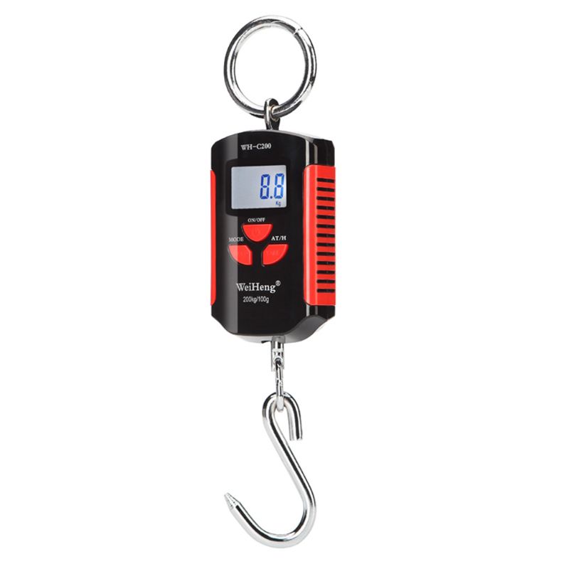 Title 7, 200kg 400lb Mini Crane Scale Heavy Duty Digital...